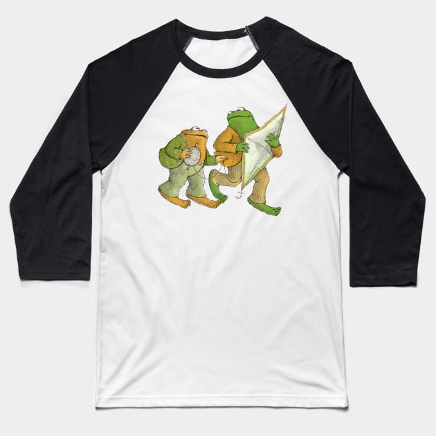 Frog and Toad Baseball T-Shirt by davieloria